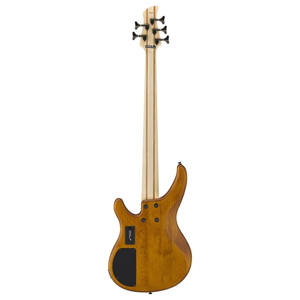 Yamaha TRBX605FM 5-String Bass, Matte Amber