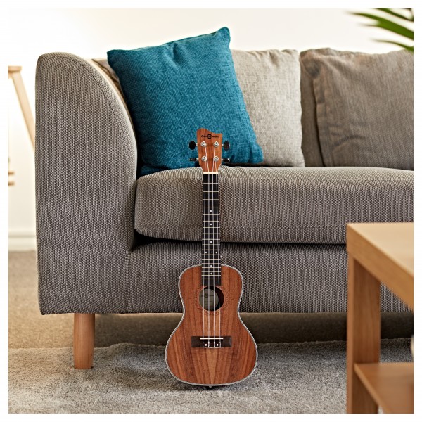 Koa Concert Ukulele by Gear4music