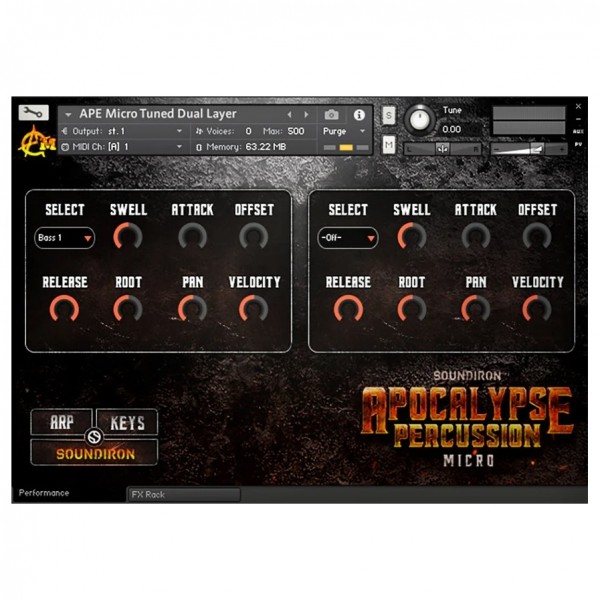 SoundIron Apocalypse Perc Micro