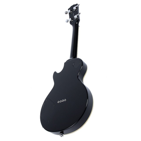 Risa LP Electric Tenor Ukulele, Black