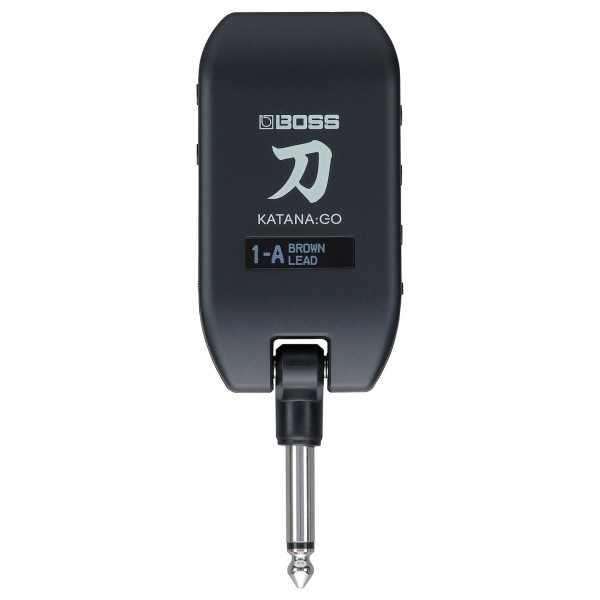 Boss Katana Go Headphone Amp for Guitar and Bass with Case