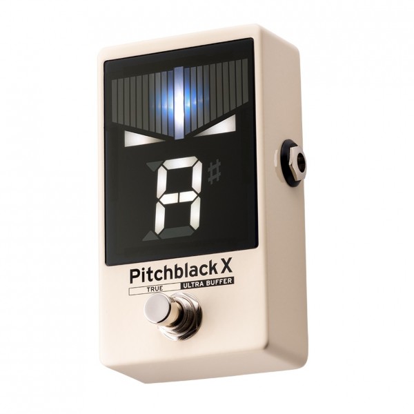 Korg Pitchblack X Chromatic Pedal Tuner, Cream