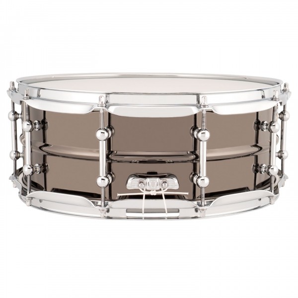 Ludwig Universal 14" x 5.5" Black Brass Snare Drum, Chrome Hardware