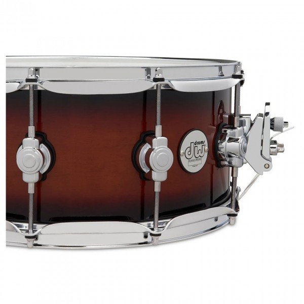 DW Design Series 14" x 6" Snare Drum, Tobacco Burst