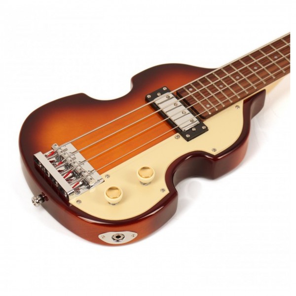 Hofner HCT Shorty Violin Bass, Sunburst