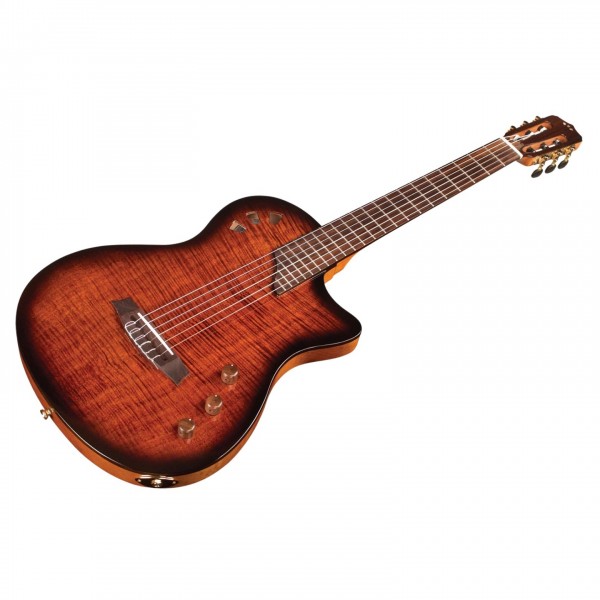Cordoba Stage Nylon Guitar, Edge Burst