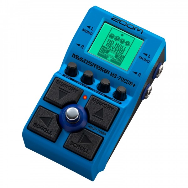 Zoom MS-70CDR+ MultiStomp Chorus, Delay and Reverb Pedal