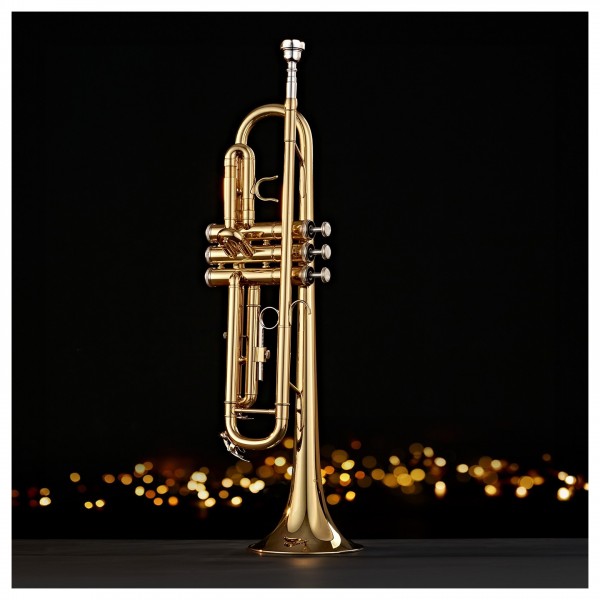Student Trumpet by Gear4music, Gold