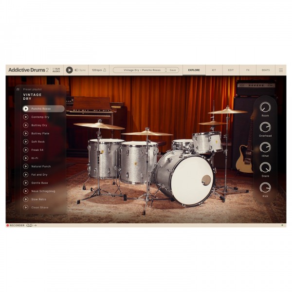 XLN Addictive Drums 2: Vintage Dry ADpak