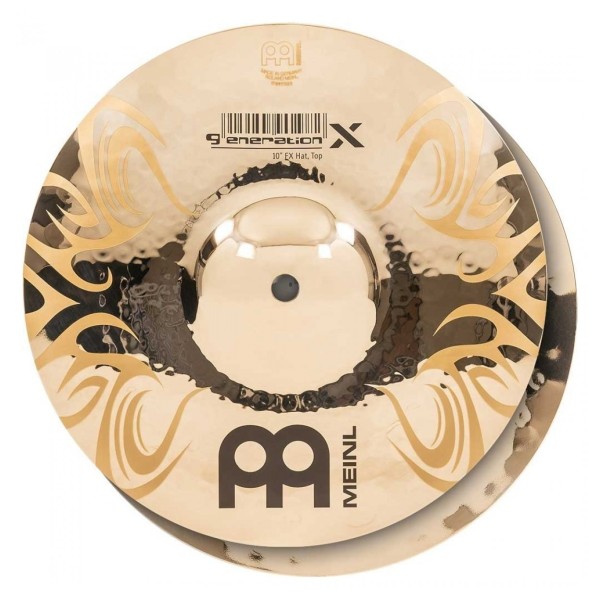 Meinl Generation X 10" FX Hats & X-Hat Auxiliary Hi-Hat Arm with Clamp