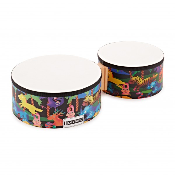 Olympic 8" and 10" Bongo Set
