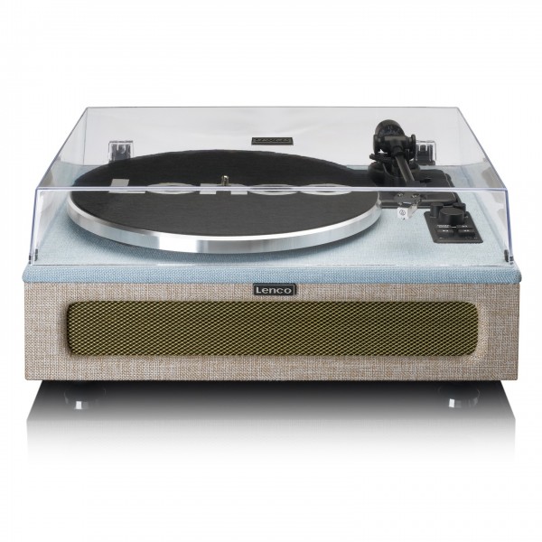 Lenco LS-440 Bluetooth Turntable with Speakers, Blue