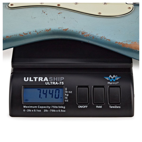 Fender Custom Shop Masterbuilt Austin MacNutt 1962 Stratocaster, Super Aged Lake Placid Blue