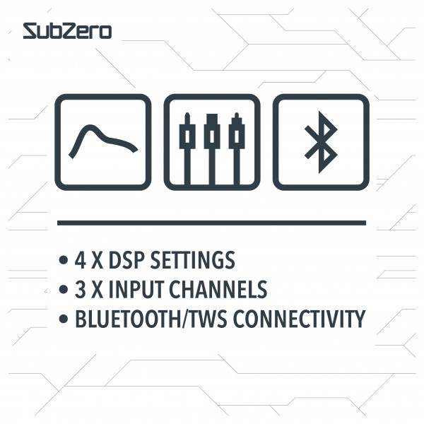 SubZero D8 Active DSP PA Speaker