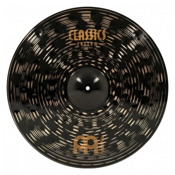 Meinl 22" Classics Custom Dark Ride Cymbal & Gear4music Boom Arm Stand, Black