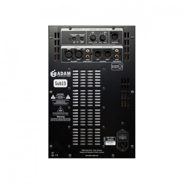 ADAM Audio Sub15 Active Subwoofer 1000w