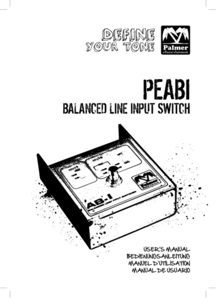 Palmer ABI Balanced Line Input Switch