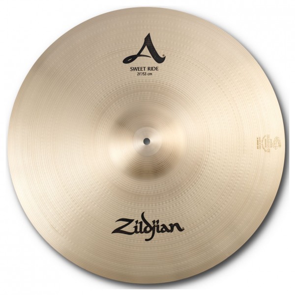 Zildjian A 21" Sweet Ride Cymbal, Traditional Finish