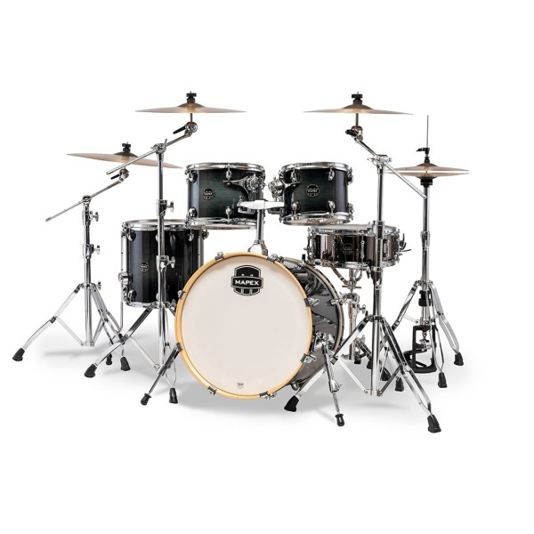 Mapex Armory 20" Fusion 5pc Shell Pack, Black Onyx Burst
