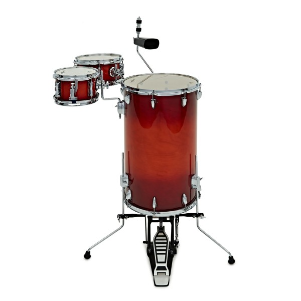 Cocktail Drum Kit by Gear4music, Redburst
