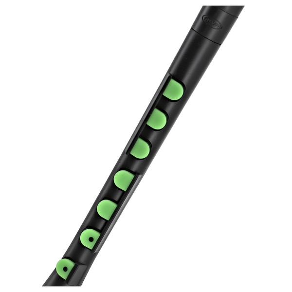 Nuvo Recorder+ with Hard Case,Baroque Fingering, Black and Green