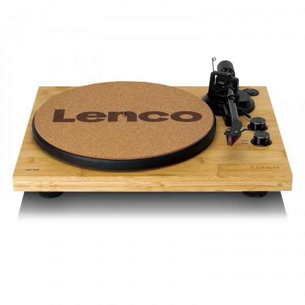 Lenco LBT-335 Bluetooth Turntable, Bamboo