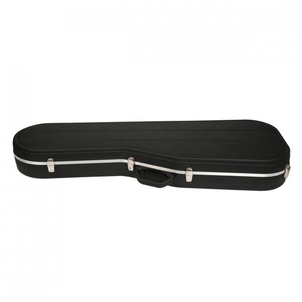 Hiscox Pro-II ST & T Style Electric Guitar Case, Black / Silver