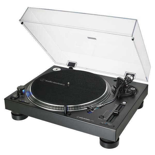Audio Technica AT-LP140XP Direct Drive DJ Turntable, Black