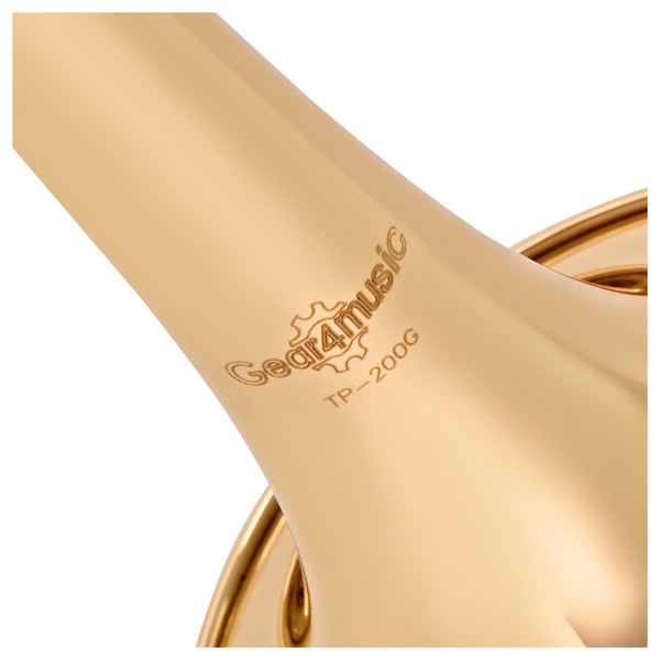Deluxe Trumpet by Gear4music, Gold