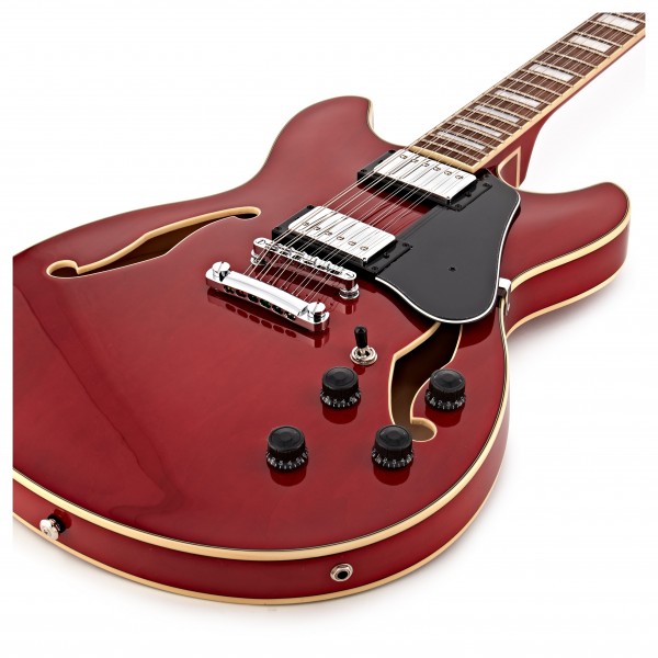 Ibanez AS7312 Artcore, Trans Cherry Red
