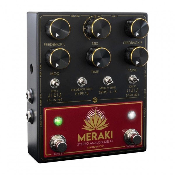 Walrus Audio Meraki Stereo Analog Delay Pedal