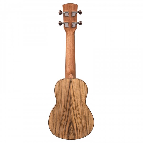Laka Walnut Series Soprano Ukulele, Natural