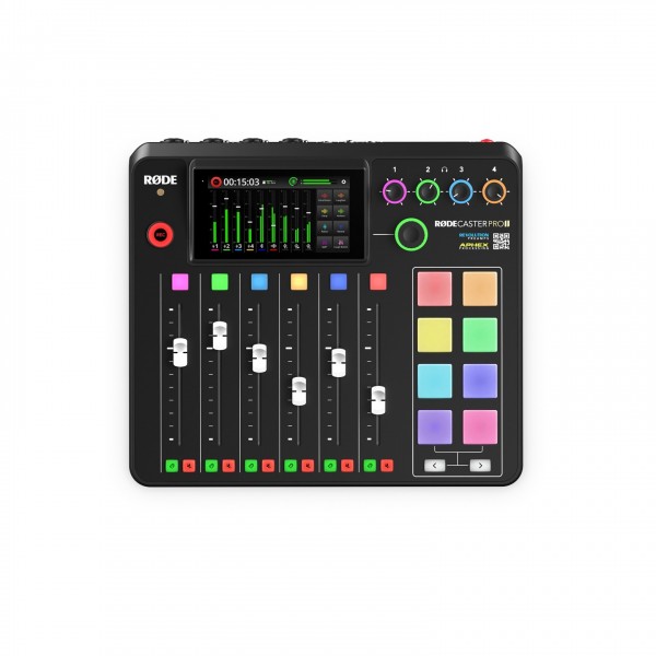 Rode Rodecaster Pro II Quad Bundle