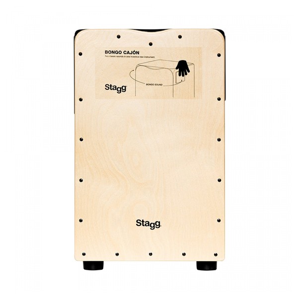 Stagg Standard Cajon with Bongo Sides