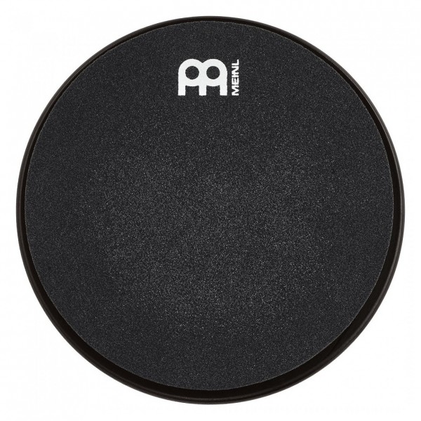 Meinl 6" Marshmallow Practice Pad & Zack Grooves Drumsticks, Black