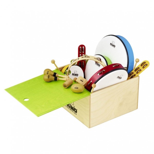 Nino by Meinl Wooden Storage Box (14,5" W x 14,5" H x 9" D)