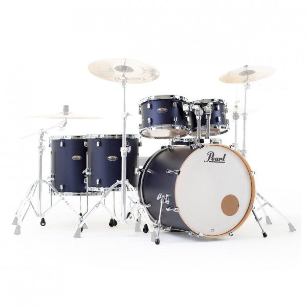 Pearl Decade Maple 22" 6pc Drum Kit w/Hardware, Ultramarine Velvet