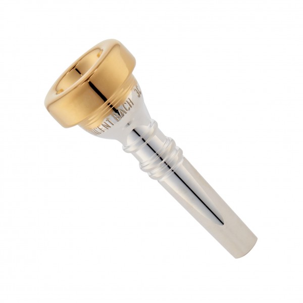 Bach 3C Cornet Mouthpiece, Gold Rim