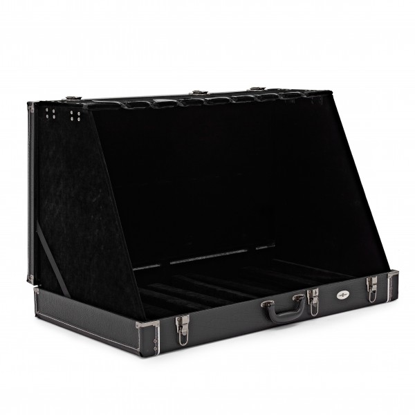 8 Guitar Rack Case by Gear4music, Black