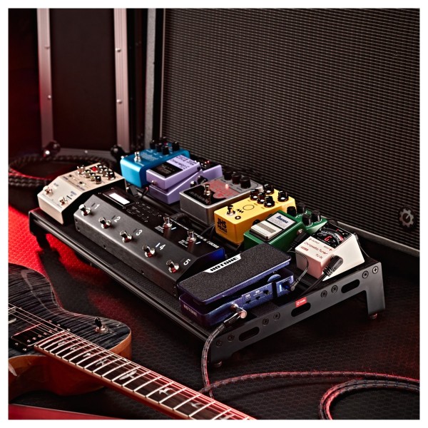 G4M Pedalboard with Integrated Power Supply and Carry Case, Large