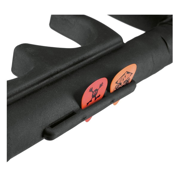 K&M 17515 Guardian 5 Rack Guitar Stand, Black