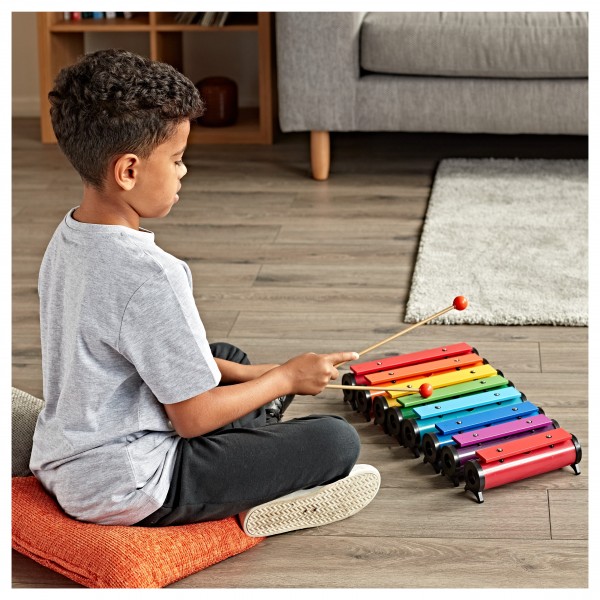 Rainbow Pipe Chime Bars by Gear4music