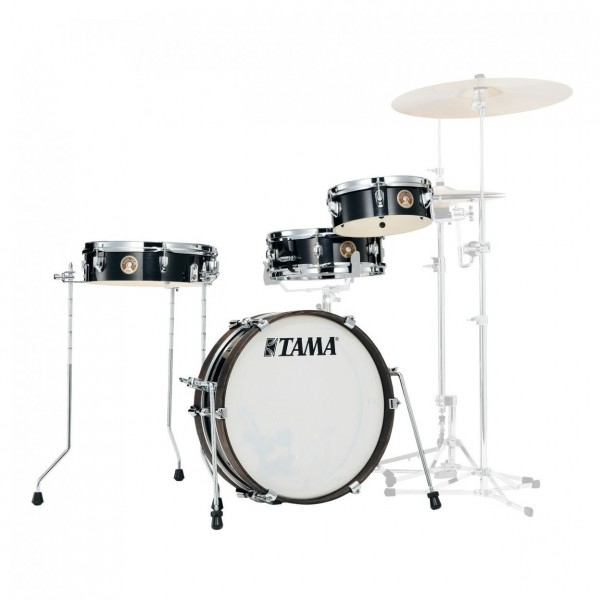 Tama Club-JAM Pancake 18" 4pc Shell Pack w/Bag Set, Hairline Black