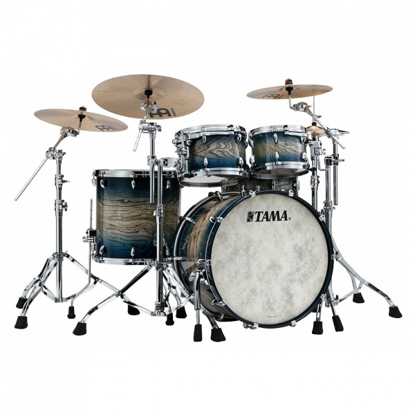 Tama Star Walnut 22" 4pc Shell Pack, Indigo Japanese Sen Burst