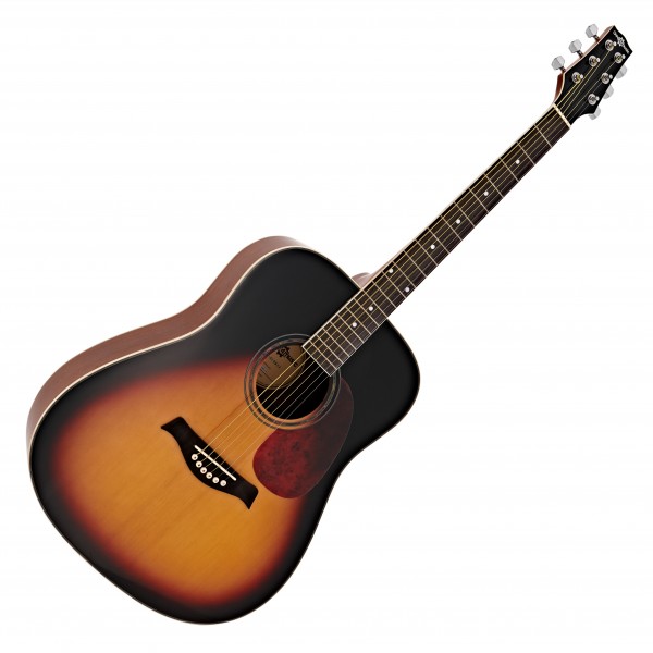 Dreadnought Acoustic Guitar Complete Player Pack by Gear4music, Sunburst