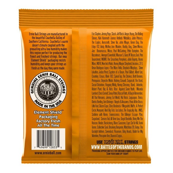 Ernie Ball Hybrid Slinky 2833 Nickel Bass Guitar Strings 45-105