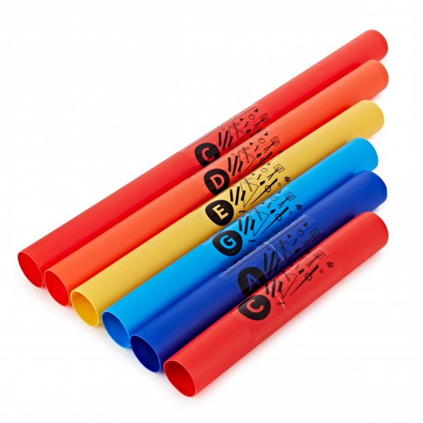 playLITE Tune Tubes, Pentatonic Set by Gear4music