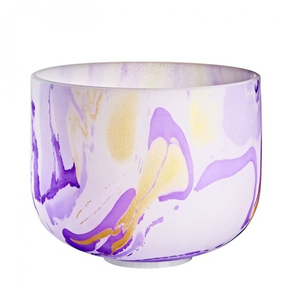 Meinl Sonic Energy 10" Marble Singing Bowl & Black Bag Set, B4 Crown Chakra