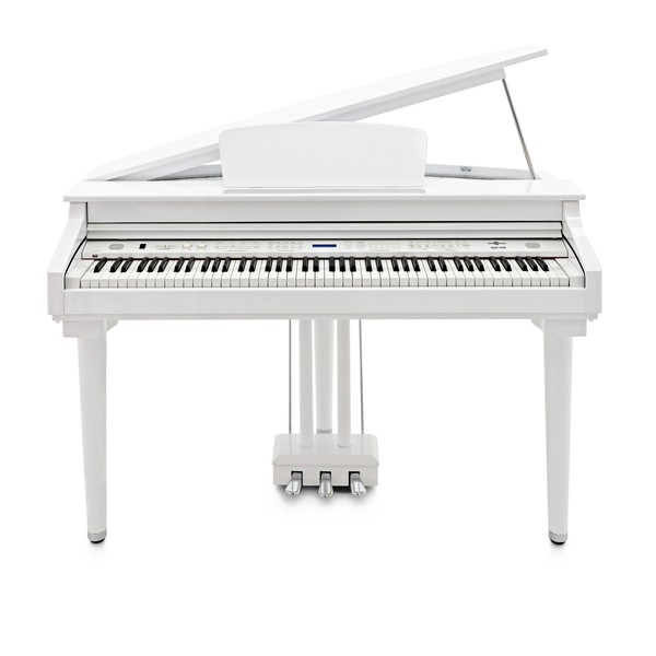 GDP-200 Digital Grand Piano by Gear4music, Gloss White