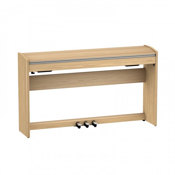 Roland F701 Digital Piano, Light Oak